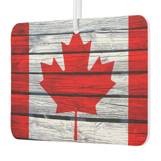 Kanadische Flagge Autolufterfrischer (Links)