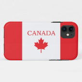 Kanadische Flagge Case-Mate iPhone Hülle (Rückseite (Horizontal))