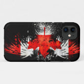 Kanadische Flagge Case-Mate iPhone Hülle (Rückseite (Horizontal))