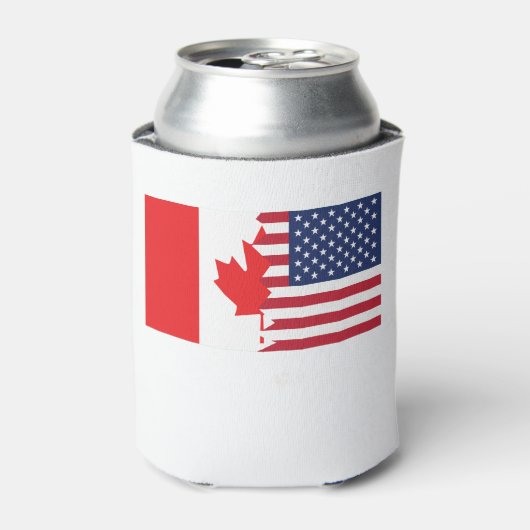 kanadische Flagge Dosenkühler (Kanne Vorderseite)