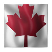 kanadische Flagge Fliese (Vorderseite)