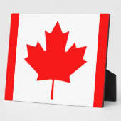 kanadische Flagge Fotoplatte (Seite)