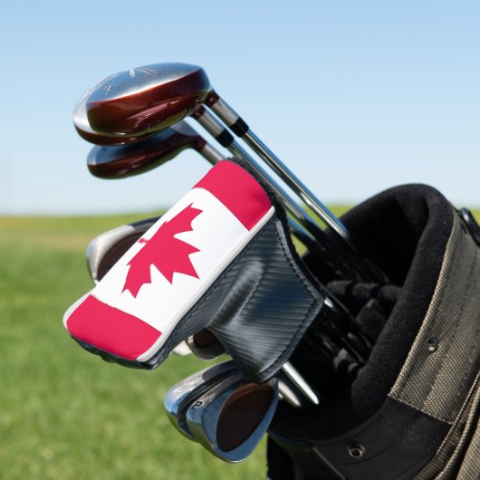 Kanadische Flagge Golf Headcover (In Situ)