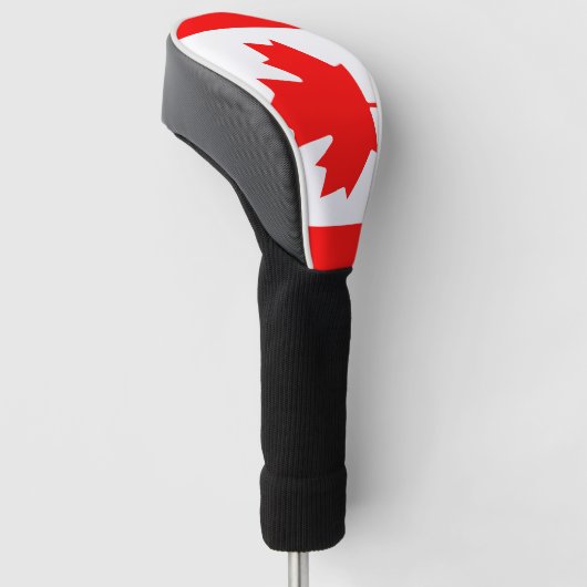 kanadische Flagge Golf Headcover (angewinkelt)