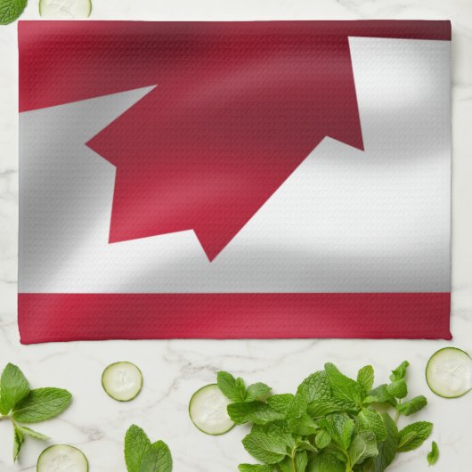 kanadische Flagge Handtuch (Gefaltet)