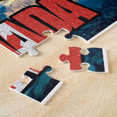 Kanadische Flagge in "Kanada " Puzzle (Seite)