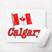 Kanadische Flagge - Kalgary Mousepad (Mit Mouse)