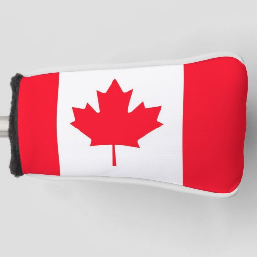 Kanadische Flagge. KANADA. Golf Headcover (Vorderseite)