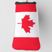 Kanadische Flagge. KANADA. Golf Headcover (Rotieren 90)