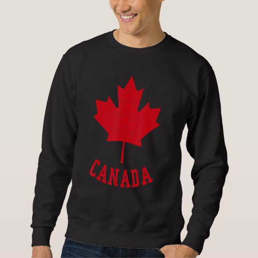 Kanadische Flagge Kanada Independece Maple Leaf Me Sweatshirt (Vorderseite)