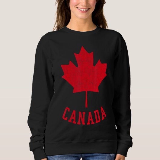 Kanadische Flagge Kanada Independece Maple Leaf Me Sweatshirt (Vorderseite)