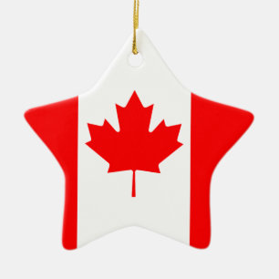 Kanadische Flagge, Kanada Keramikornament