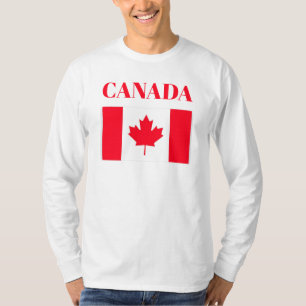 Kanadische Flagge. KANADA. Patriotisch. T-Shirt