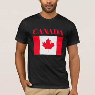 Kanadische Flagge. KANADA. T-Shirt