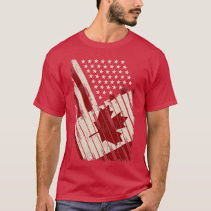 Kanadische Flagge Kanada T-Shirt
