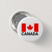 Kanadische Flagge, kanadische Flagge, kanadische F Button (Vorne & Hinten)