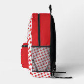 Kanadische Flagge | kanadischer Student Bedruckter Rucksack (Rechts)