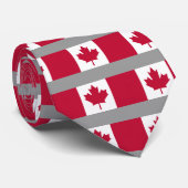 Kanadische Flagge Krawatte (Gerollt)