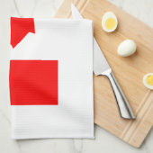 Kanadische Flagge Küchentuch (Viertel Falte)