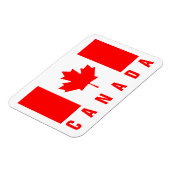 Kanadische Flagge - Kühlschrank in Kanada Magnet (Linke Seite)
