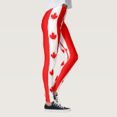 Kanadische Flagge - Leggings (Rechts)