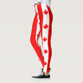 Kanadische Flagge - Leggings (Links)
