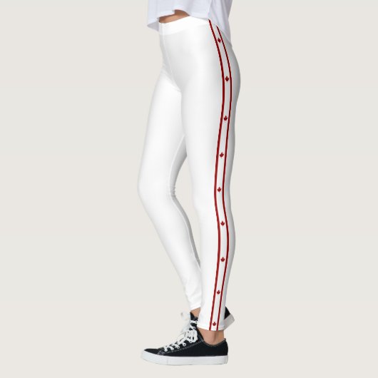 kanadische Flagge Leggings (Links)