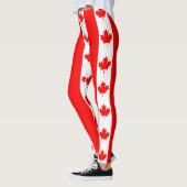 Kanadische Flagge Leggings (Links)
