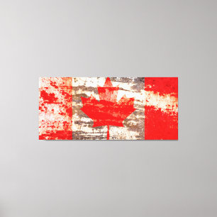 Kanadische Flagge Leinwanddruck