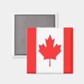 kanadische Flagge Magnet (Vorderseite/Rückseite)