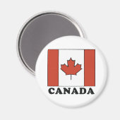 kanadische Flagge Magnet (Vorderseite/Rückseite)