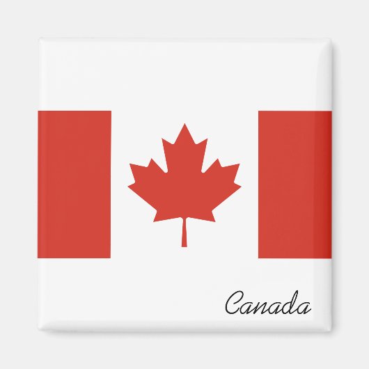 kanadische Flagge Magnet (Vorne)