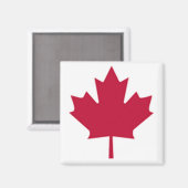 kanadische Flagge Magnet (Vorderseite/Rückseite)