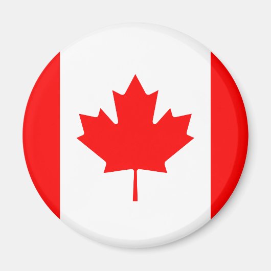 kanadische Flagge Magnet (Vorne)