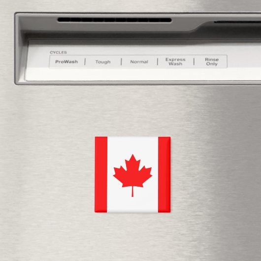 Kanadische Flagge Magnet (In Situ (Geschirrspüler))