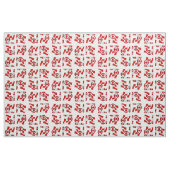 Kanadische Flagge mit Fußballball Stoff (Fat Quarter (45,7 x 55,9 cm))