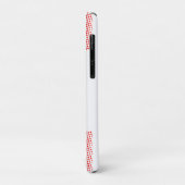 Kanadische Flagge mit Halftone-Effekt Case-Mate iPhone Hülle (Hinten/Links)