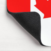 Kanadische-Flagge Mousepad (Ecke)