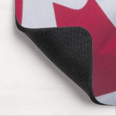 Kanadische Flagge. Mousepad (Ecke)
