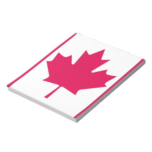 kanadische Flagge Notizblock (Rotiert)