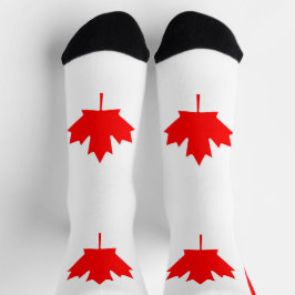 kanadische Flagge Patriotic Canada National Pride Socken