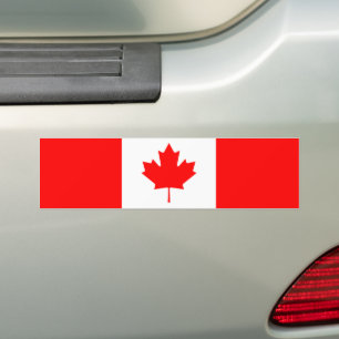 Kanadische Flagge patriotisch Autoaufkleber