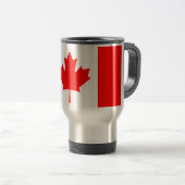 kanadische Flagge Reisebecher (VorderseiteRechts)