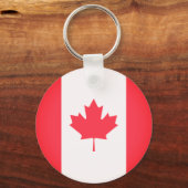 kanadische Flagge Schlüsselanhänger (Vorderseite)