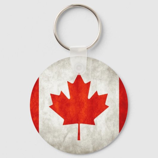 kanadische Flagge Schlüsselanhänger (Vorderseite)