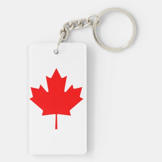 Kanadische Flagge Schlüsselanhänger (Rückseite)
