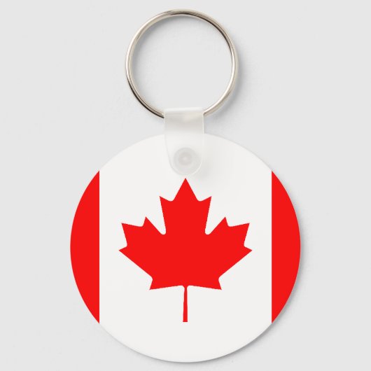 kanadische Flagge Schlüsselanhänger (Vorderseite)