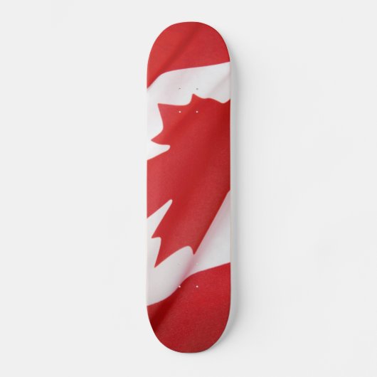 Kanadische Flagge Skateboard (Vorderseite)
