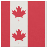 Kanadische Flagge Stoff (Nahaufnahme)