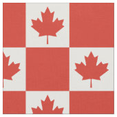 Kanadische Flagge Stoff (Nahaufnahme)